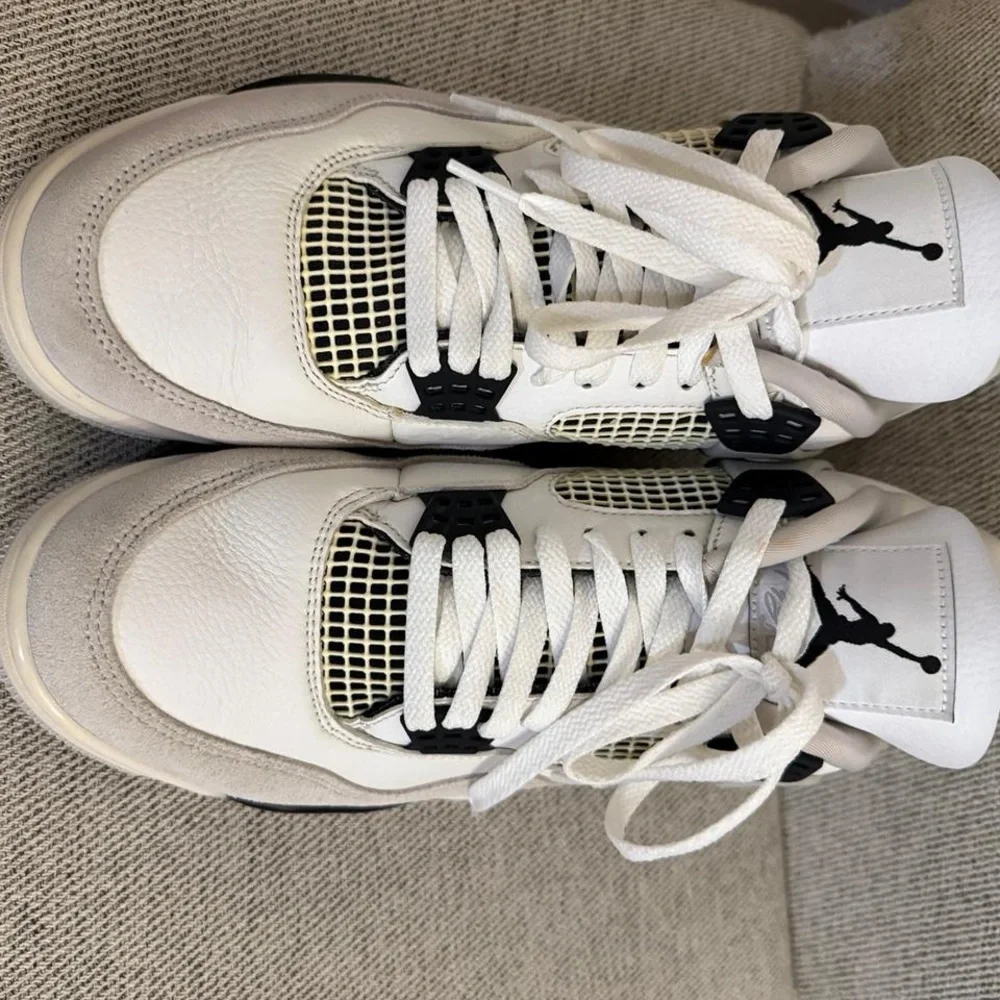 Jordan Men's Sneakers White Black Cream